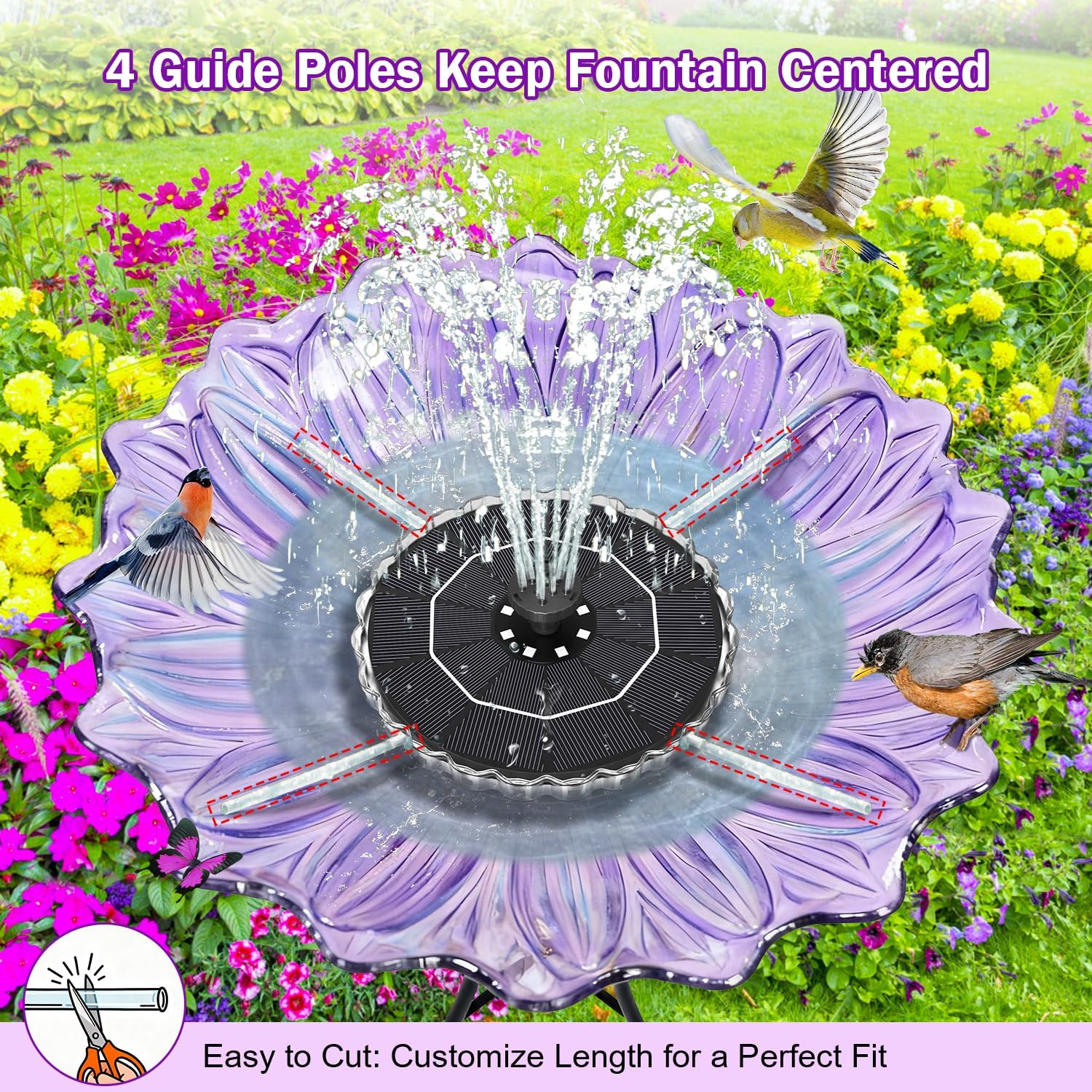 Thumbnail 3 de SZMP solar fountain kit 3.5W