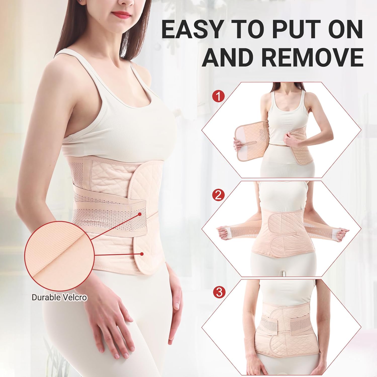 Thumbnail 6 de Postpartum belly wrap for C-section