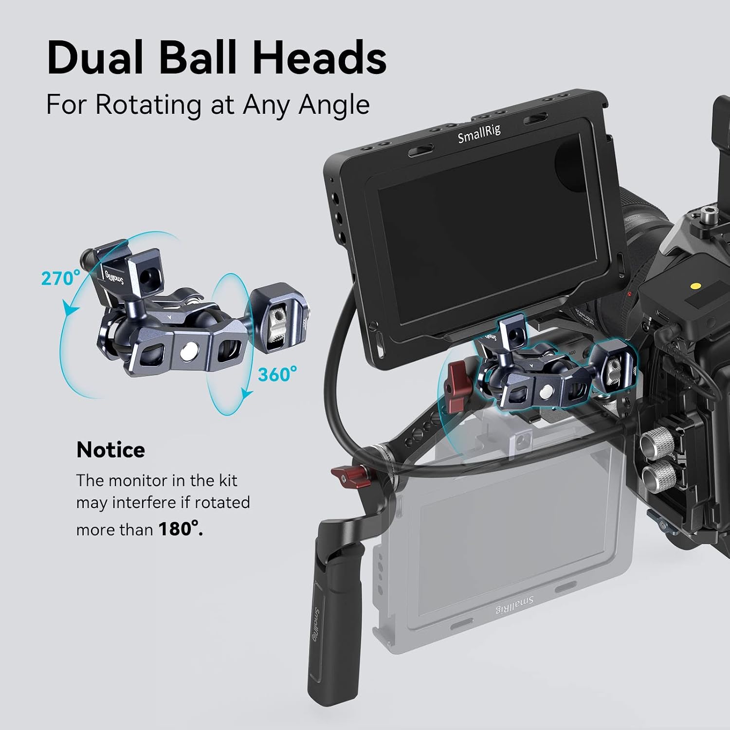 Thumbnail 1 de SMALLRIG Articulating Magic Arm 3875 5,5 kg