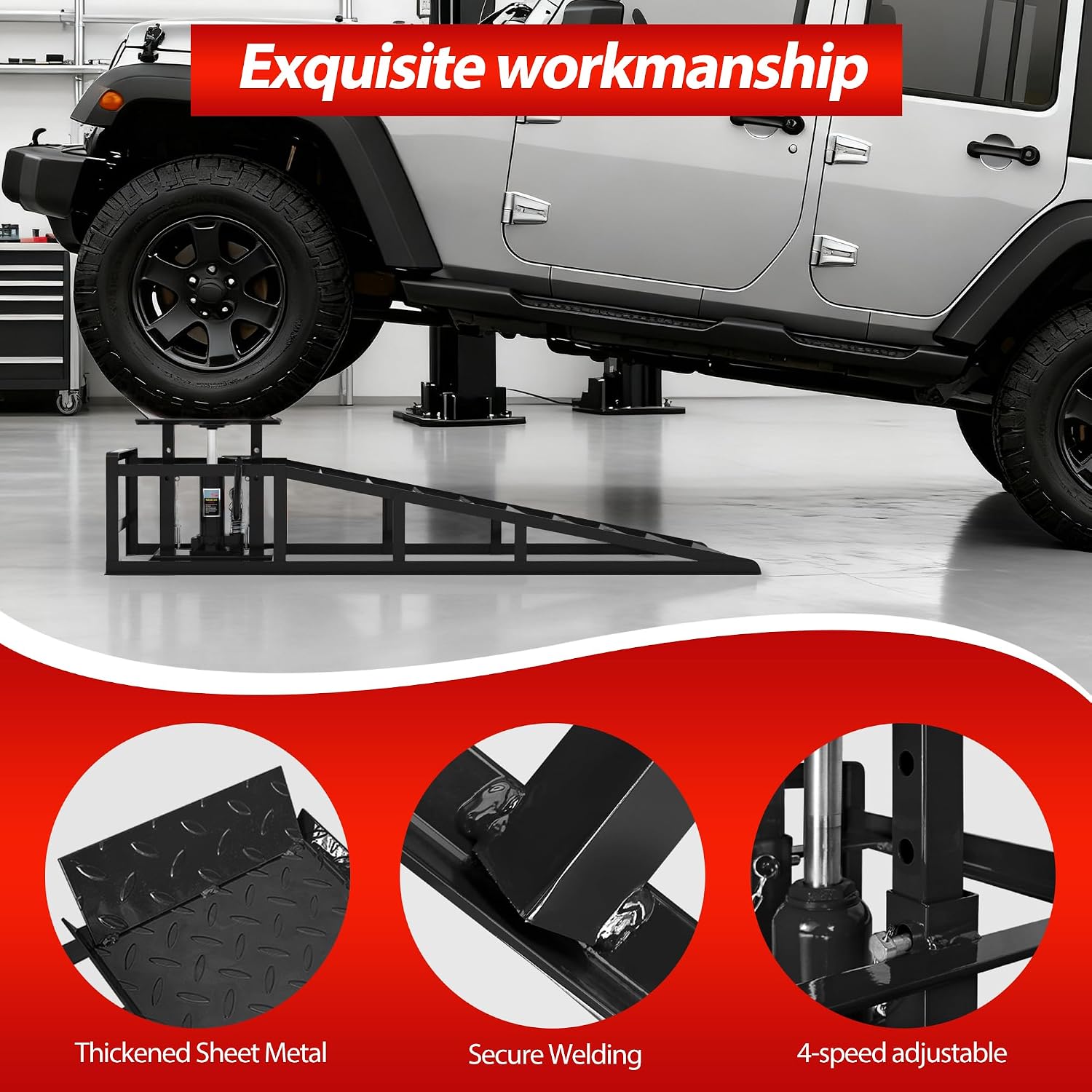 Thumbnail 4 de LOCKIETTA Hydraulic Car Ramps 5-Ton