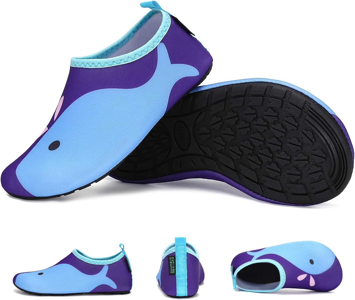 Thumbnail 6 de SAGUARO Kinder Badeschuhe mit rutschfester Sohle, schnell trocknend und leicht packbar (21–35 EU)