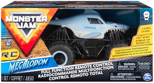 Detalle de MONSTER JAM Megalodon: Veicolo Radiocomandato 1:24, 2,4 GHz, fino a 76 m