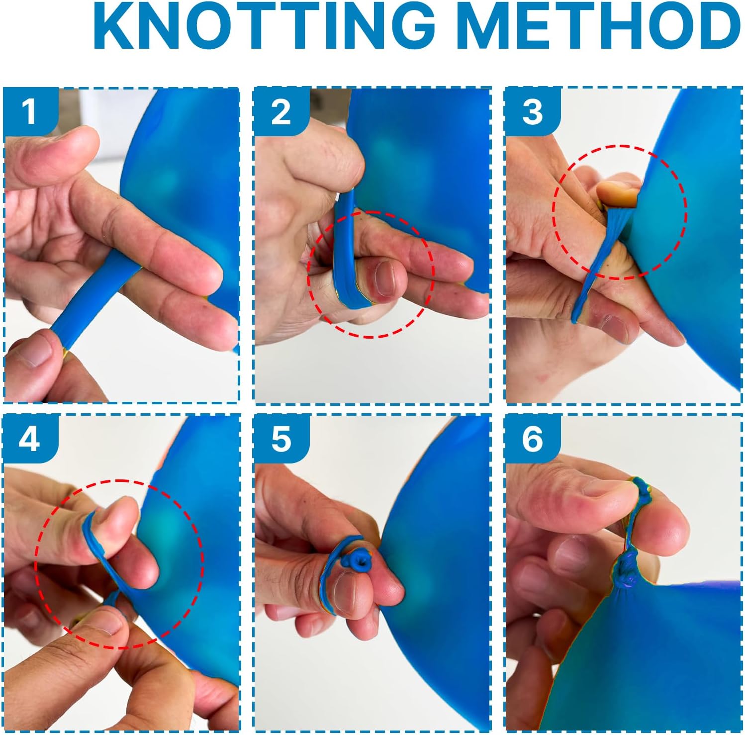 Thumbnail 2 de PartyWoo 36" Metallic Blue Balloons