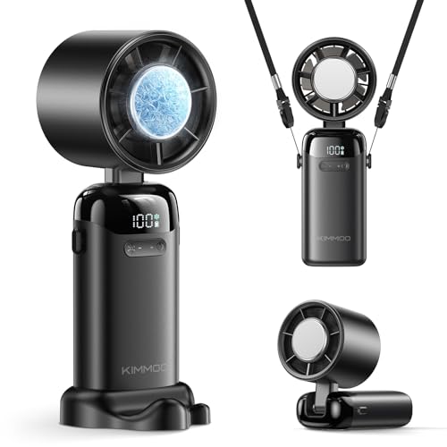 Detalle de KIMMOO Handheld Portable Turbo Fan with Ice Cooler