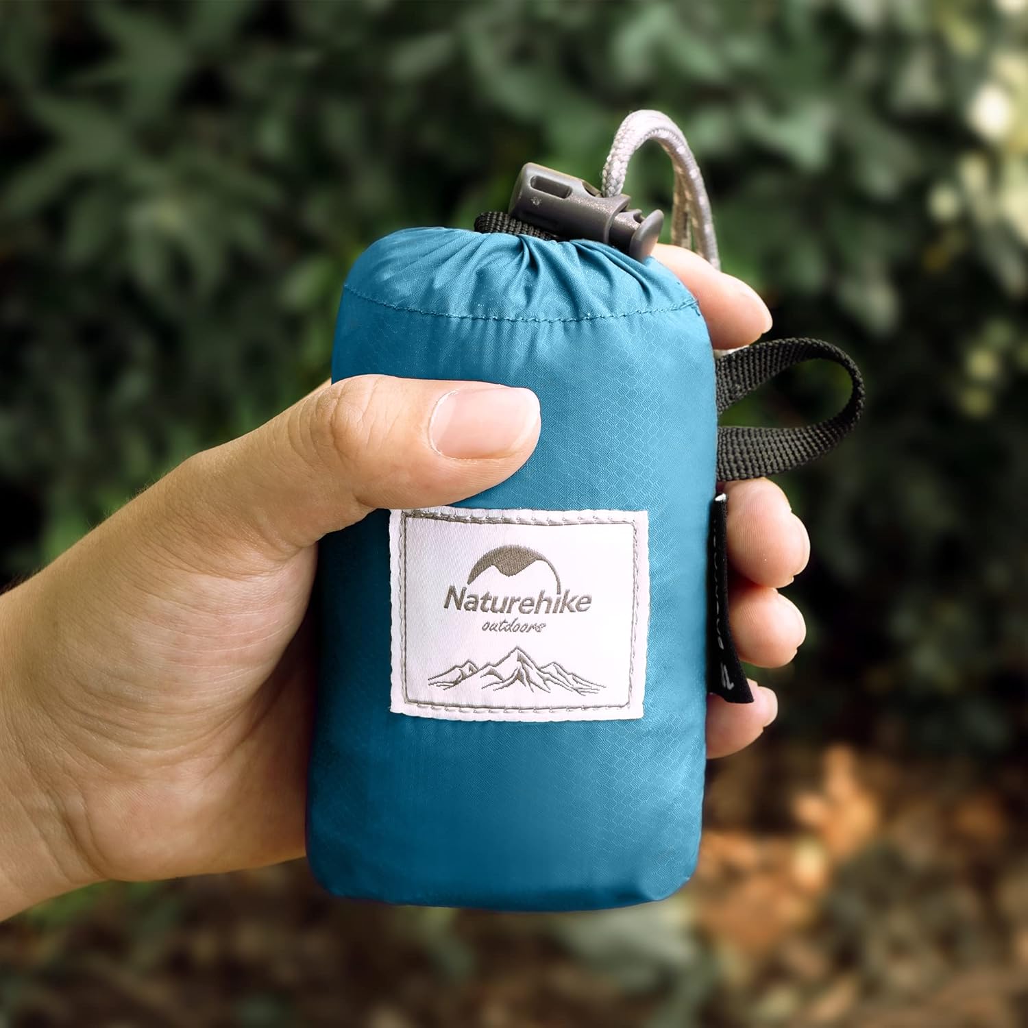 Thumbnail 1 de Naturehike 30D Nylon Ultra léger Sac à dos Pliable Étanche 18L (Bleu Glacier)