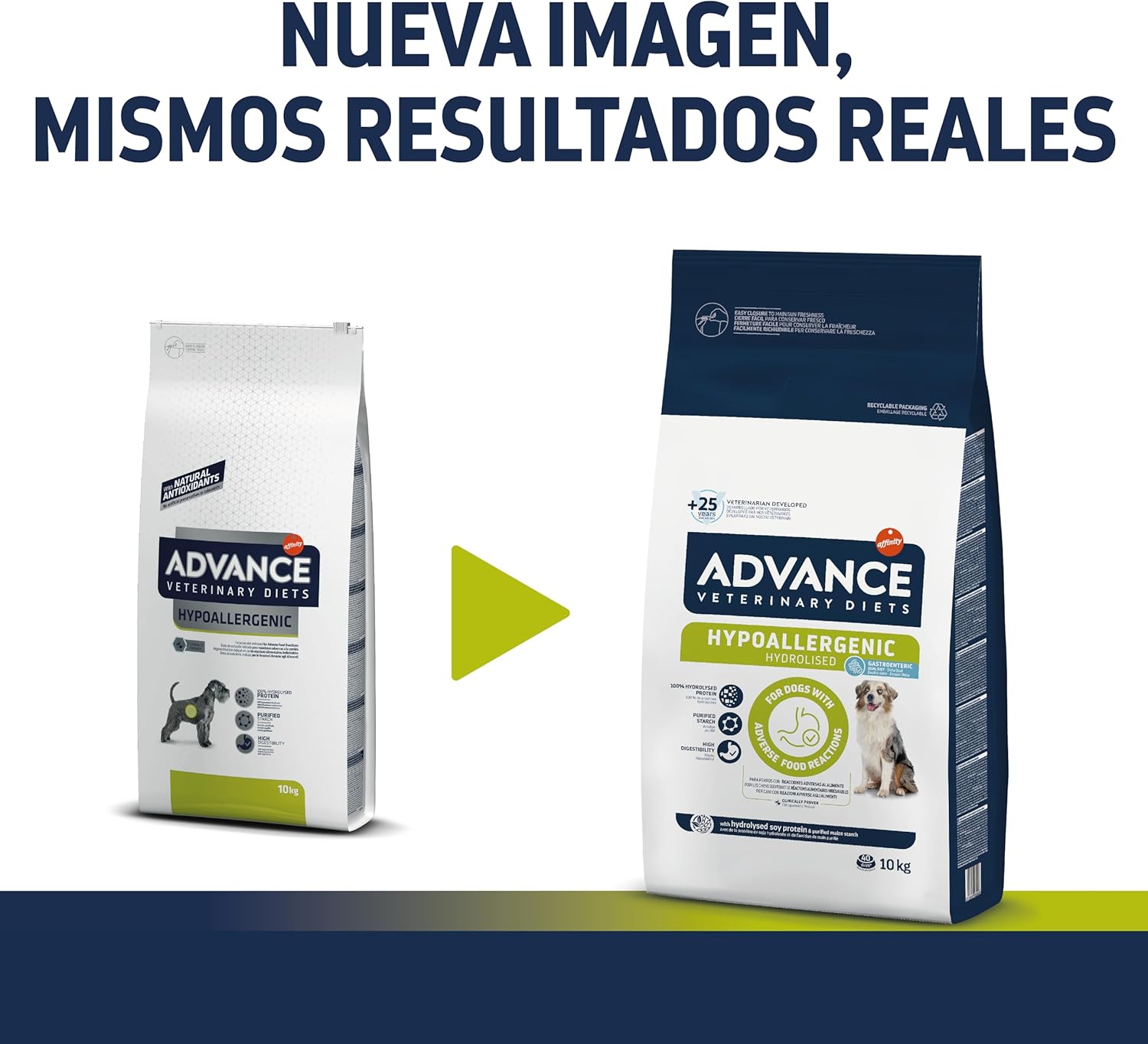 Detalle 2 de affinity ADVANCE VETERINARY DIETS Hypoallergenic