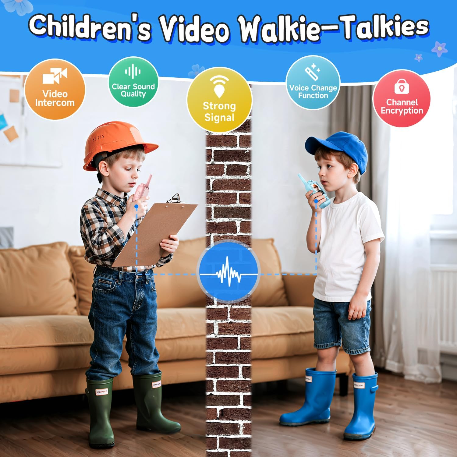 Detalle 2 de Video Walkie Talkies 2-Pack