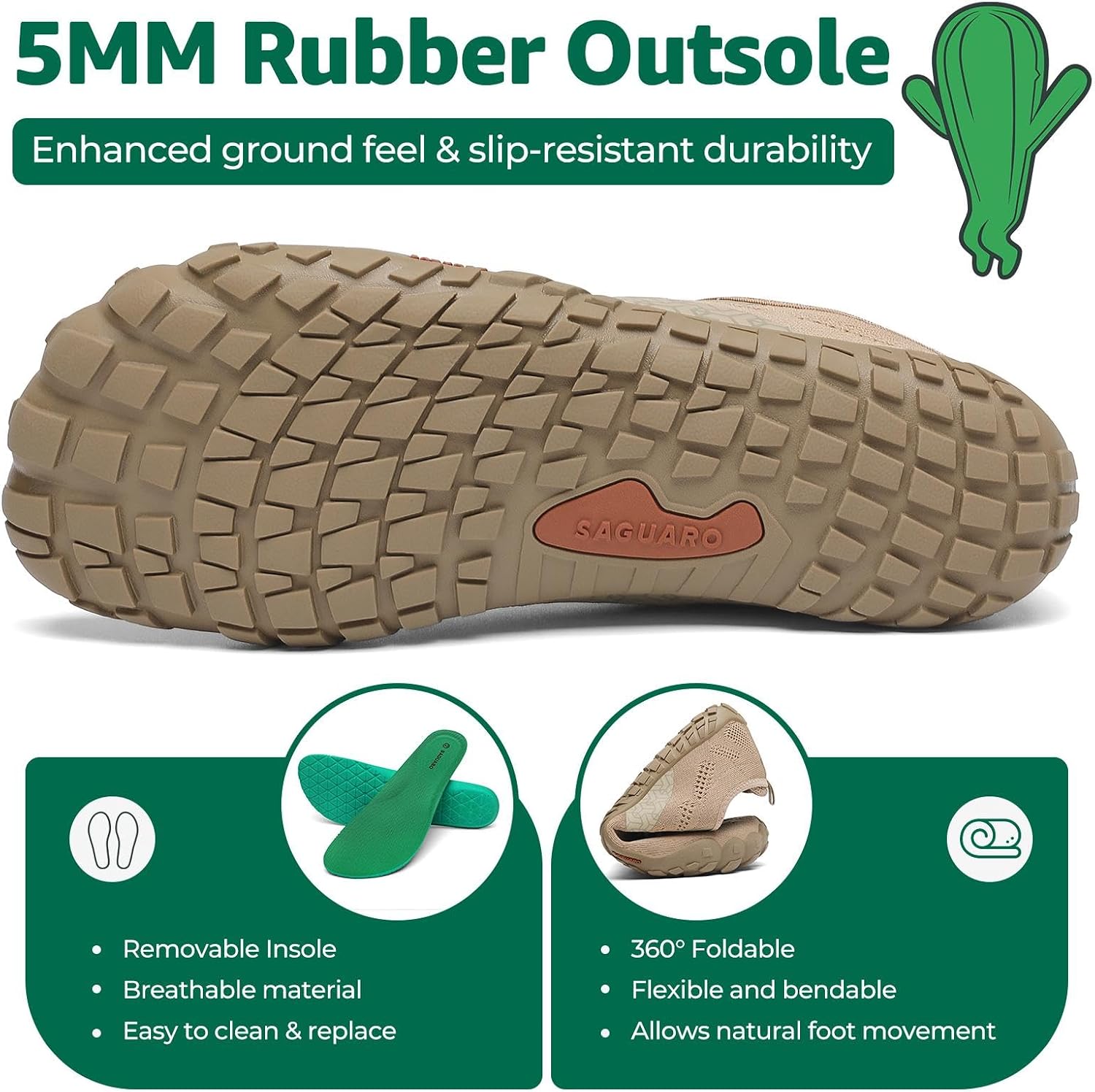 Thumbnail 5 de SAGUARO Barefoot Zapatillas de Trail