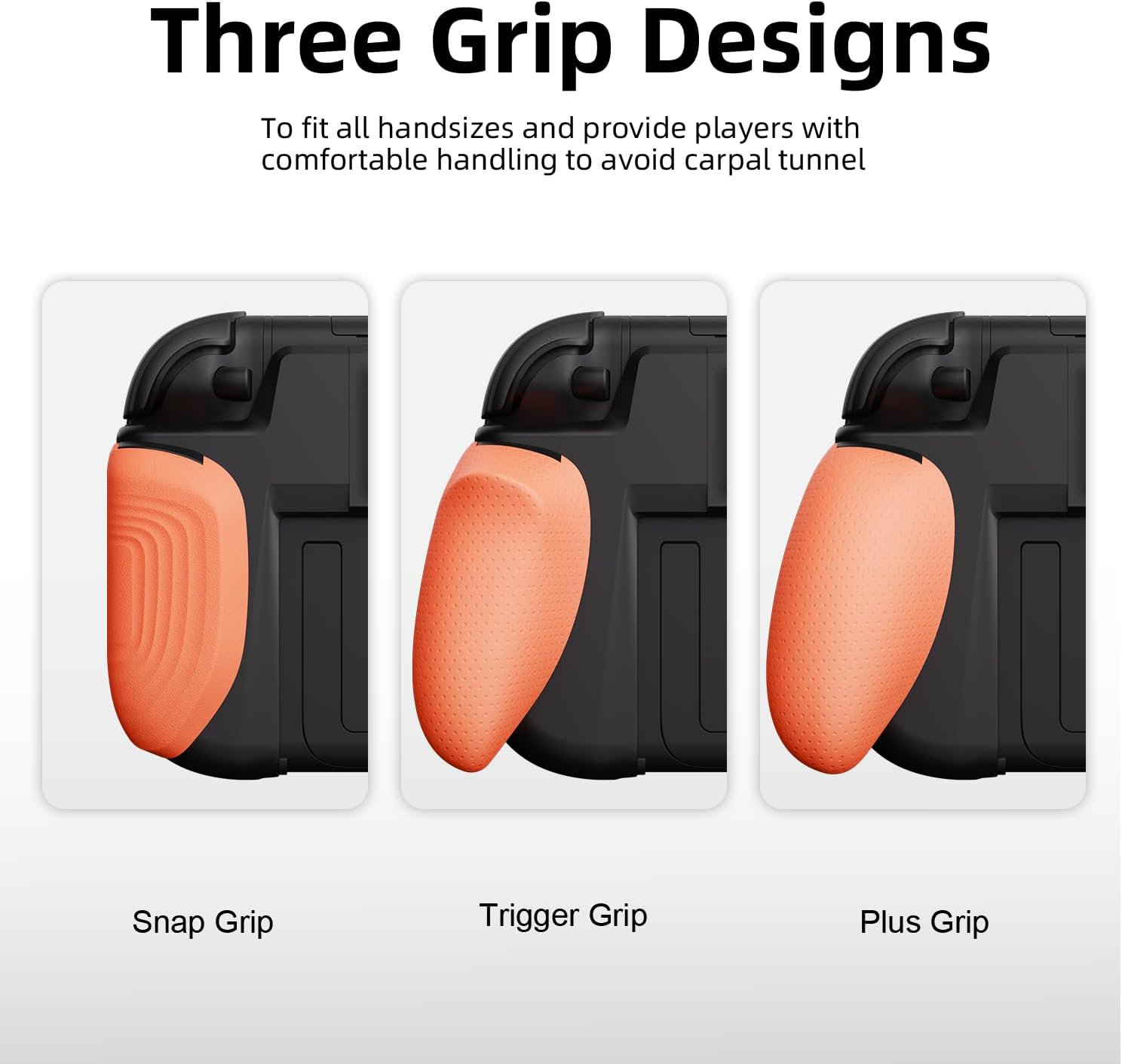Detalle de Savage Raven NeoGrip Bundle für Nintendo Switch 2 – ergonomische Grifflösung mit austauschbaren Griffen und Großtasche