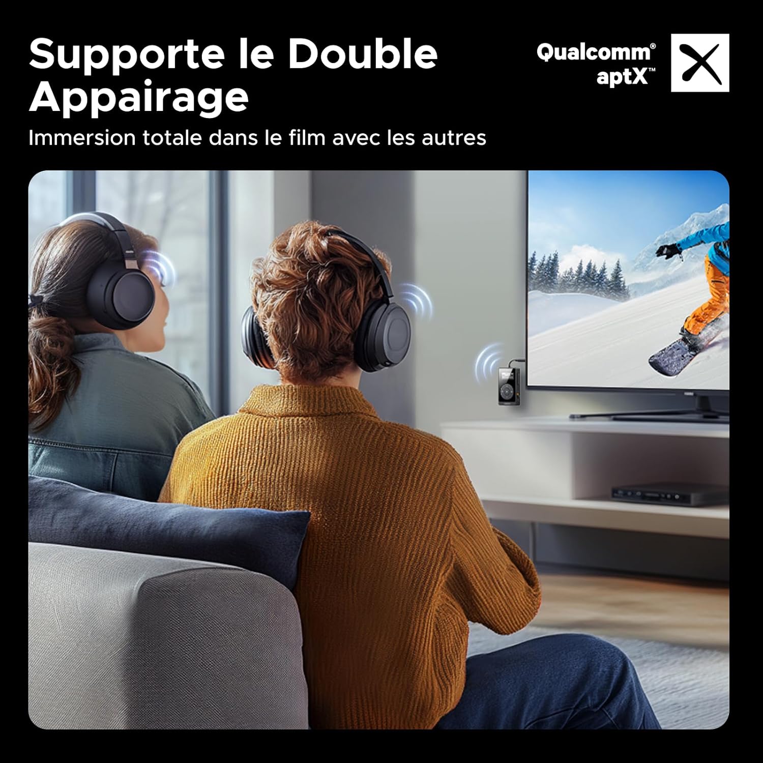 Thumbnail 6 de UGREEN Transmetteur Récepteur Bluetooth 5.3 2 en 1