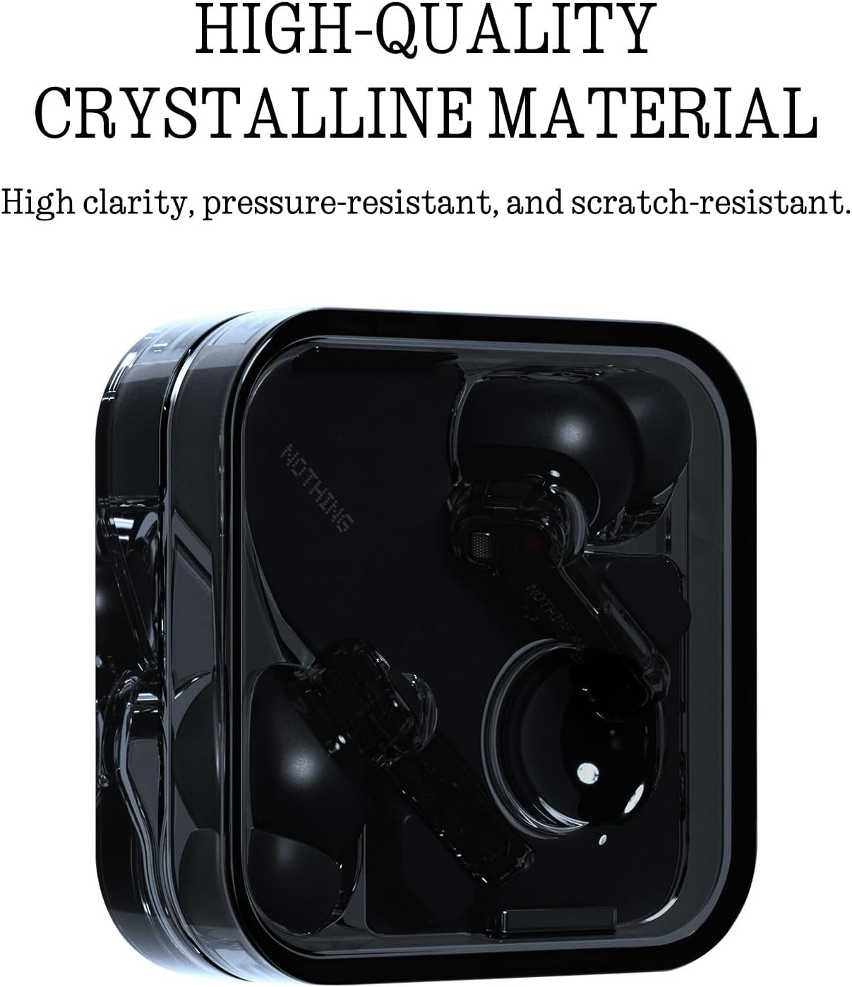 Detalle 2 de Nothing Ear Wireless ANC 45 dB Hybrid Earbuds