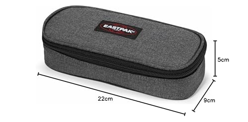 Detalle de EASTPAK Oval Single Trousse - Black Denim (Gris) : compact et robuste pour l’essentiel