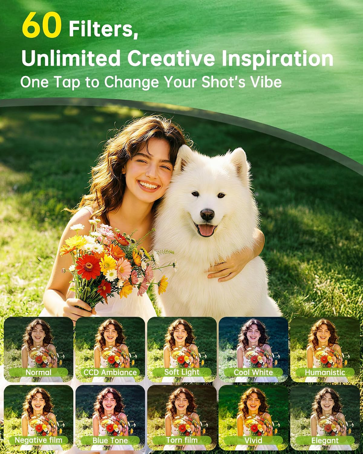 Thumbnail 3 de Latest 2026 8K 96MP Wi-Fi Digital Camera with Dual Screen – A practical travel vlogging companion