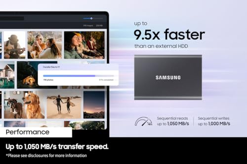 Detalle 2 de Samsung T7 Portable SSD 2 TB USB 3.2 Gen.2