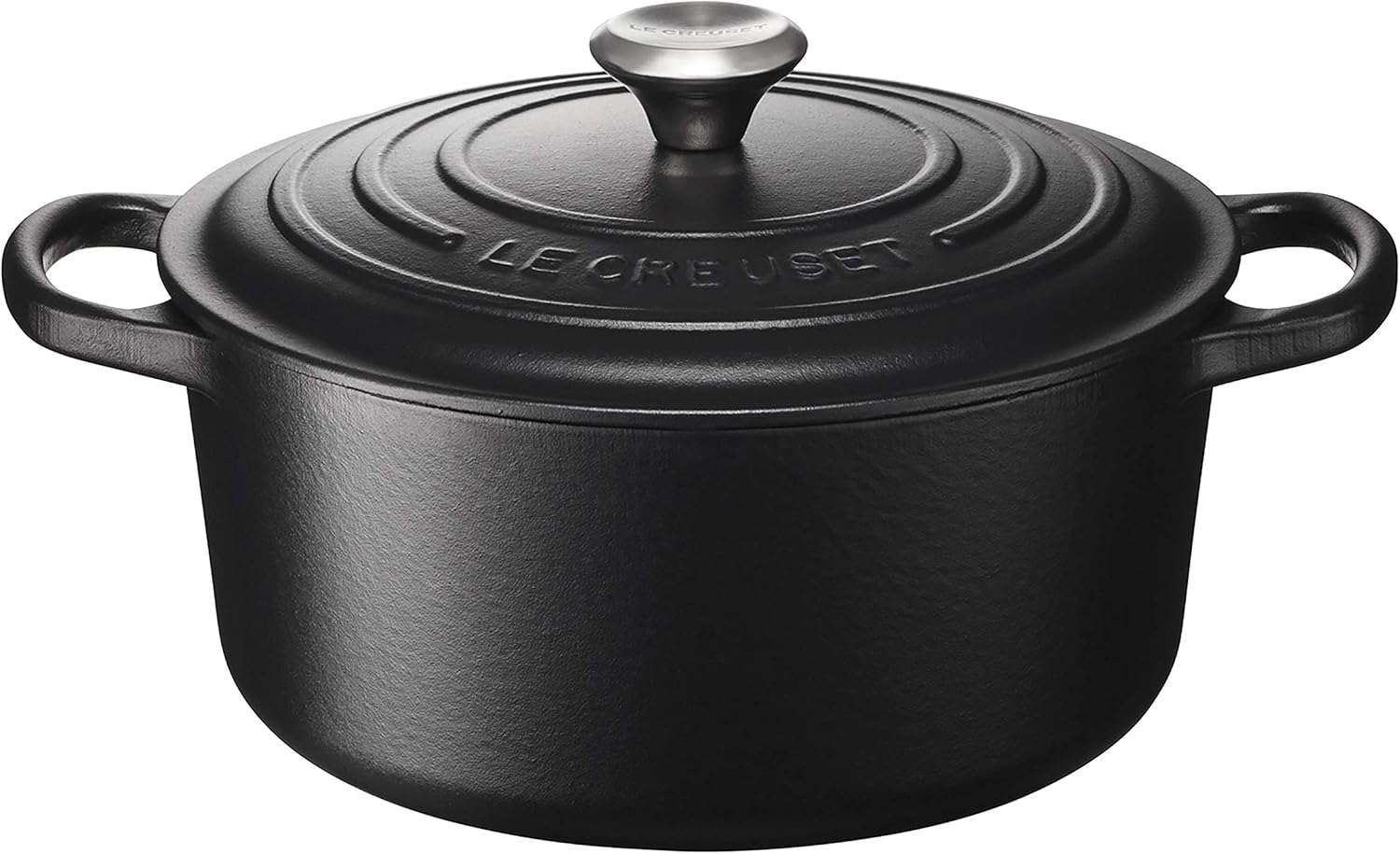 Thumbnail 6 de Le Creuset Signature Gusseisen-Bräter mit Deckel Ø 28 cm – rund, 6,7 l, Schwarz