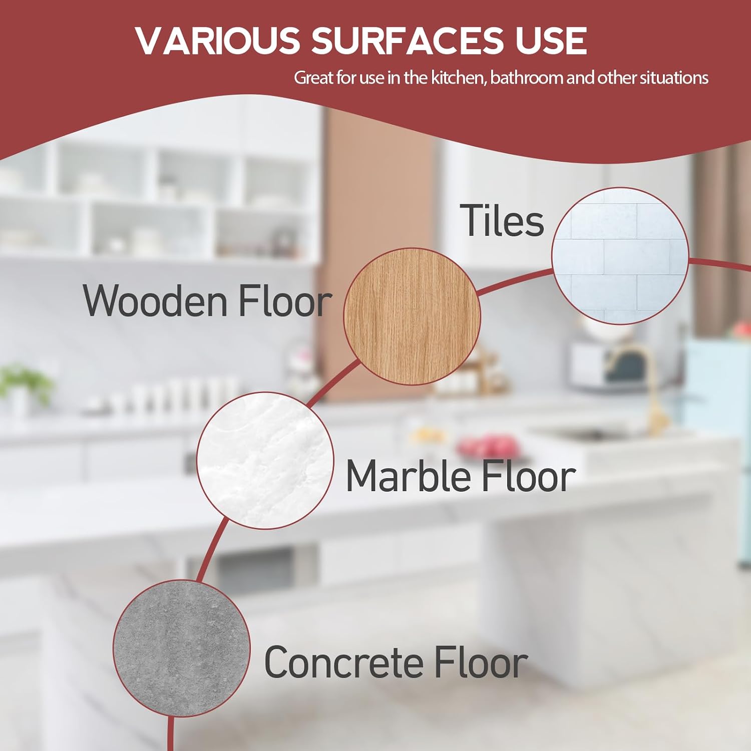 Thumbnail 5 de Spin Mop Scrub Brush Head 5.9"