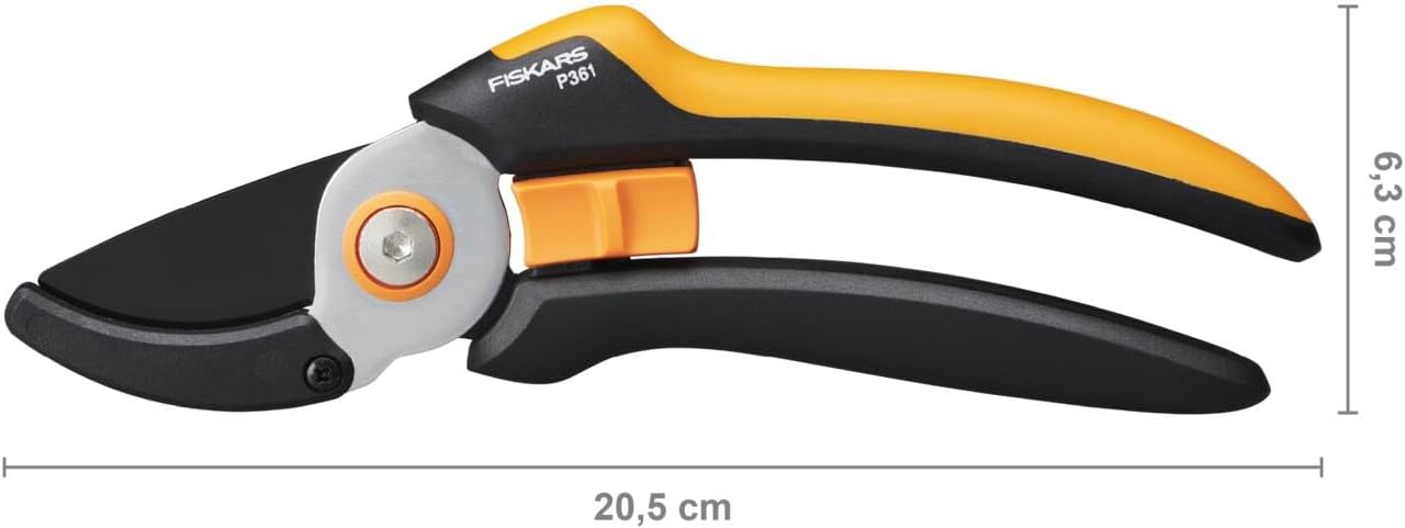 Detalle de Fiskars Solid P361 L mothållssekatör för torra grenar, non-stick-beläggning