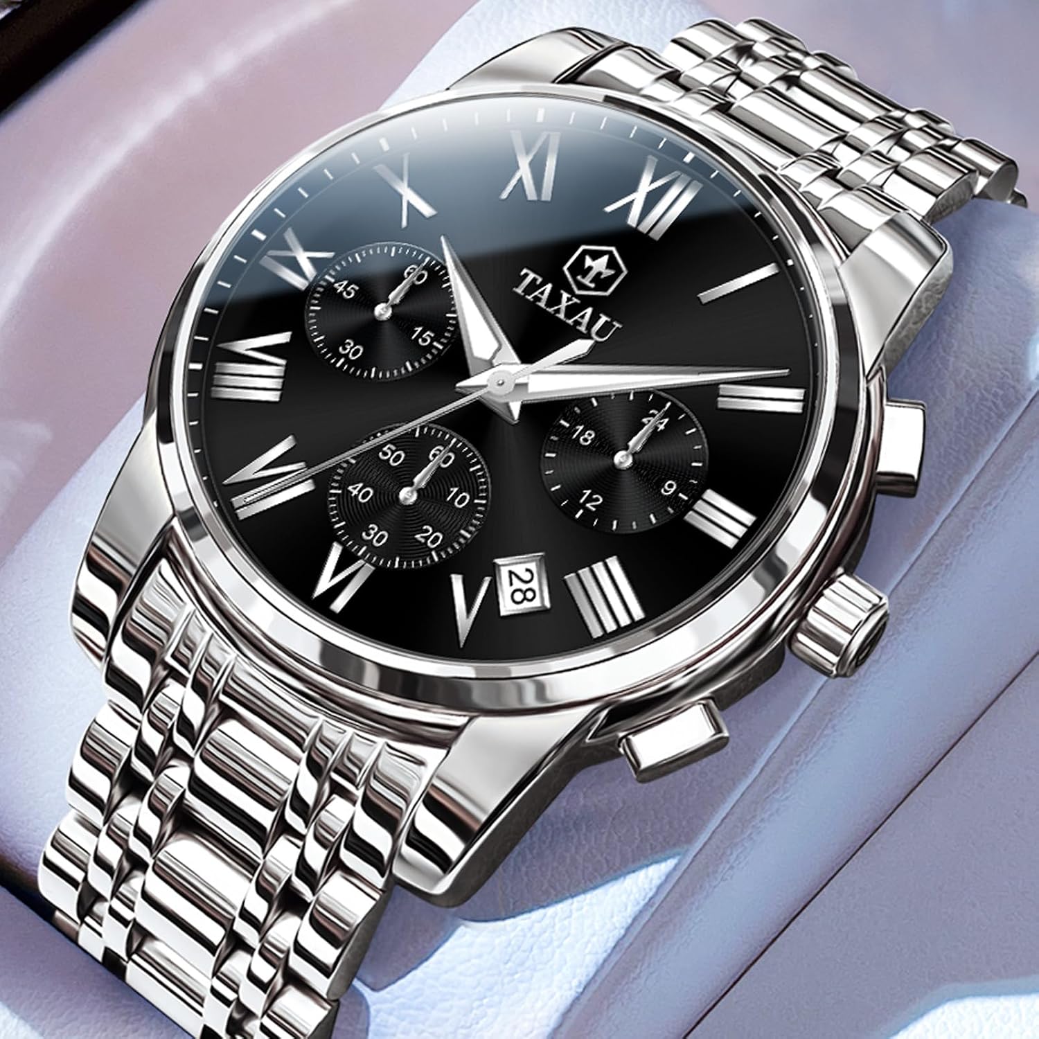 Detalle 2 de Taxau Multifunktionsuhr 42 mm Chronograph