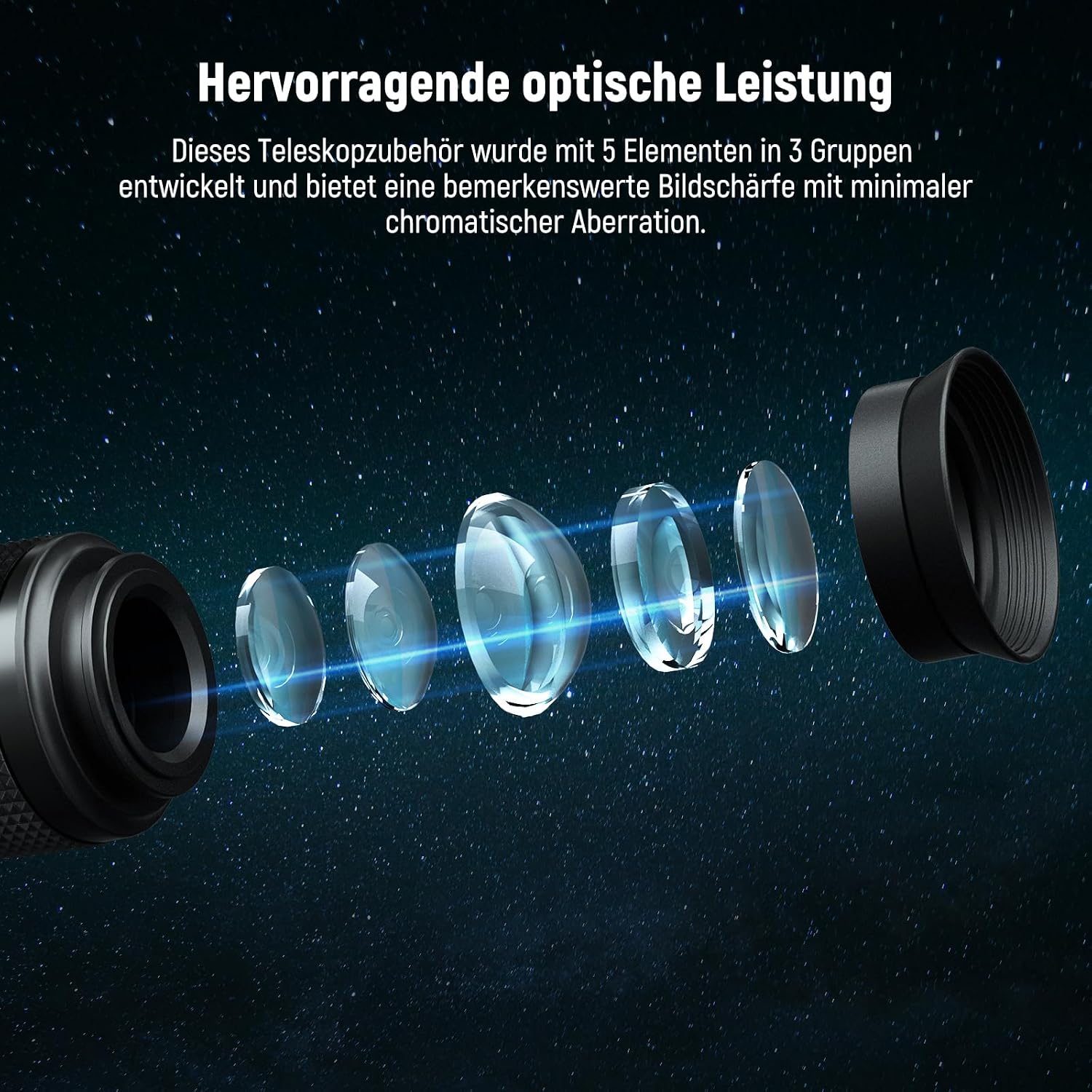 Thumbnail 4 de NEEWER LS-T22 Zoom Okular 7-21mm