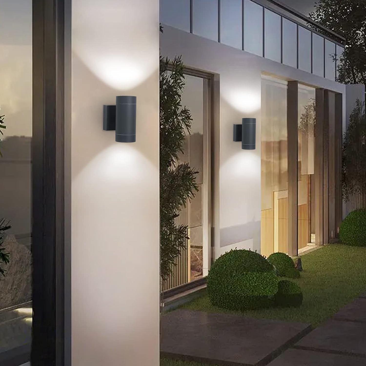 Thumbnail 4 de EBION Outdoor Wall Lights GU10, IP65, 2-pack