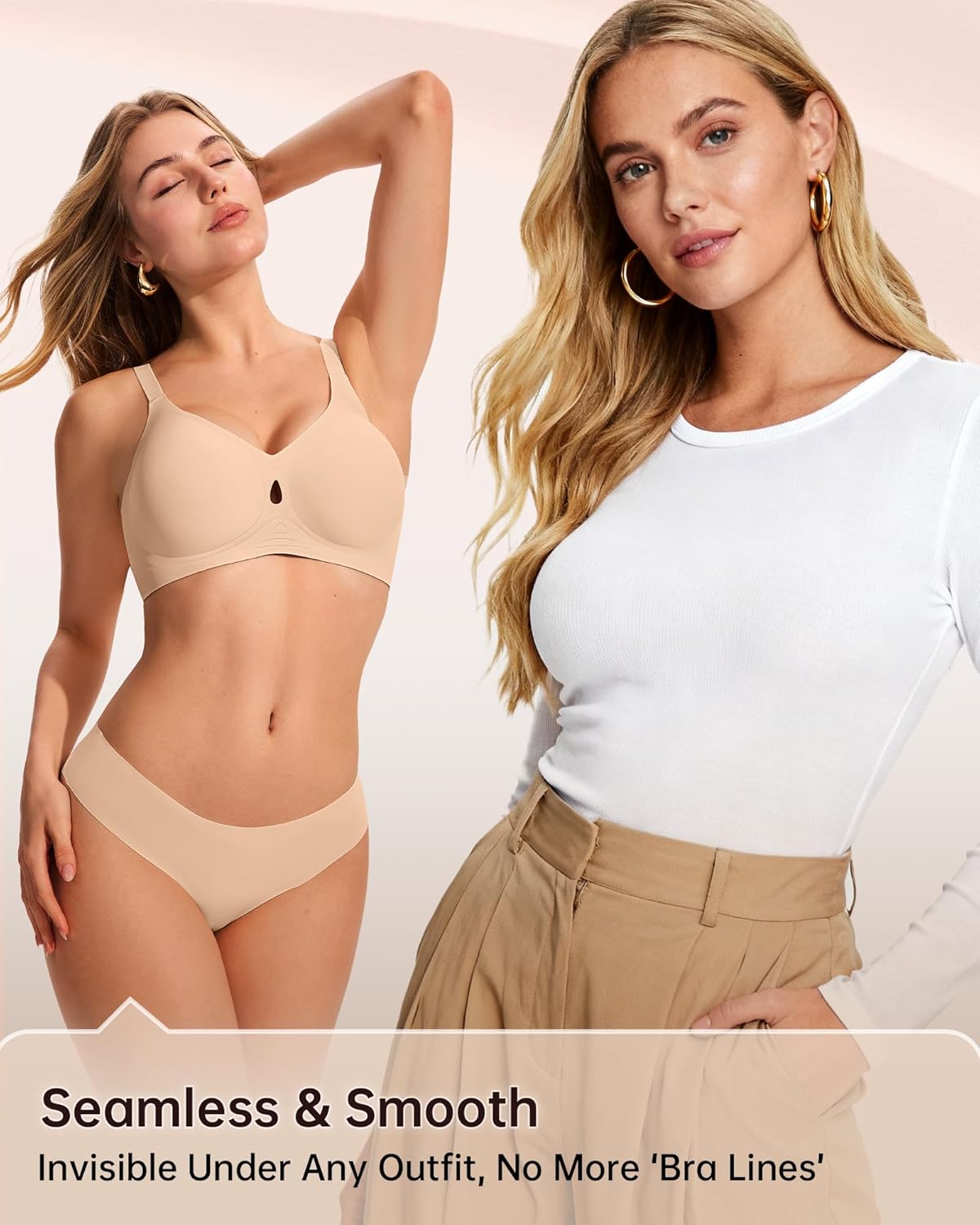 Thumbnail 4 de LetsJoli Wireless Jelly Bra, Seamless, No Wire