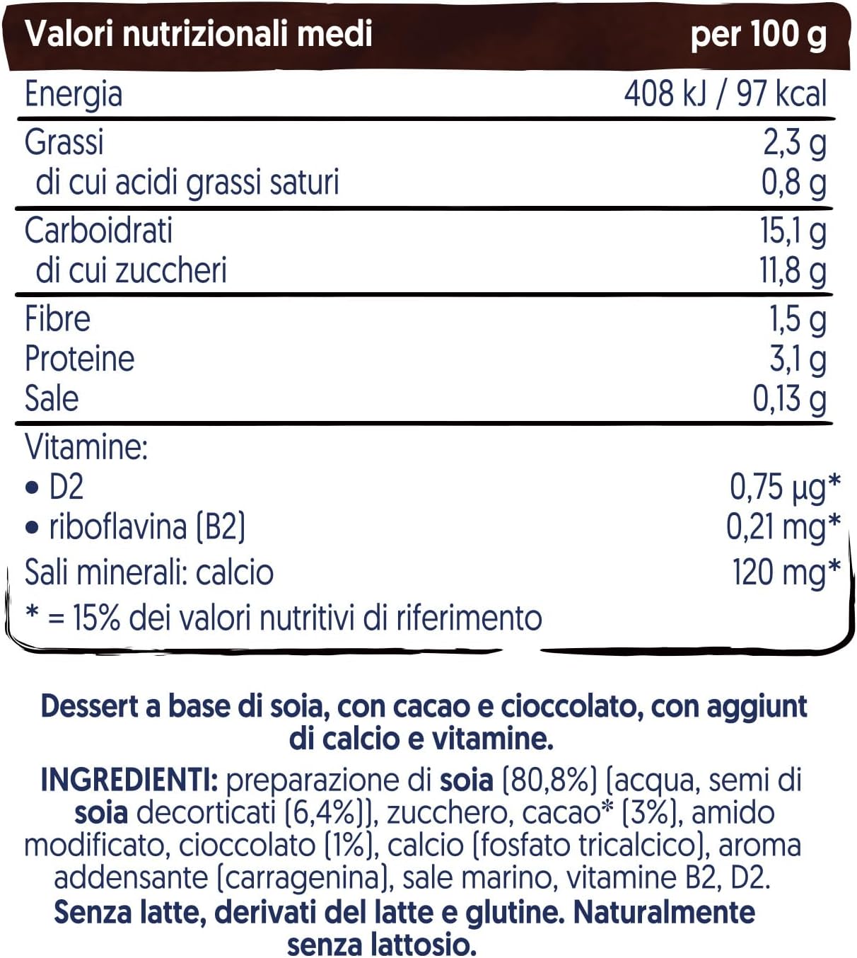 Thumbnail 1 de ALPRO DESSERT Vegetale al Cioccolato Fondente – 6 confezioni da 4 vasetti 125 g