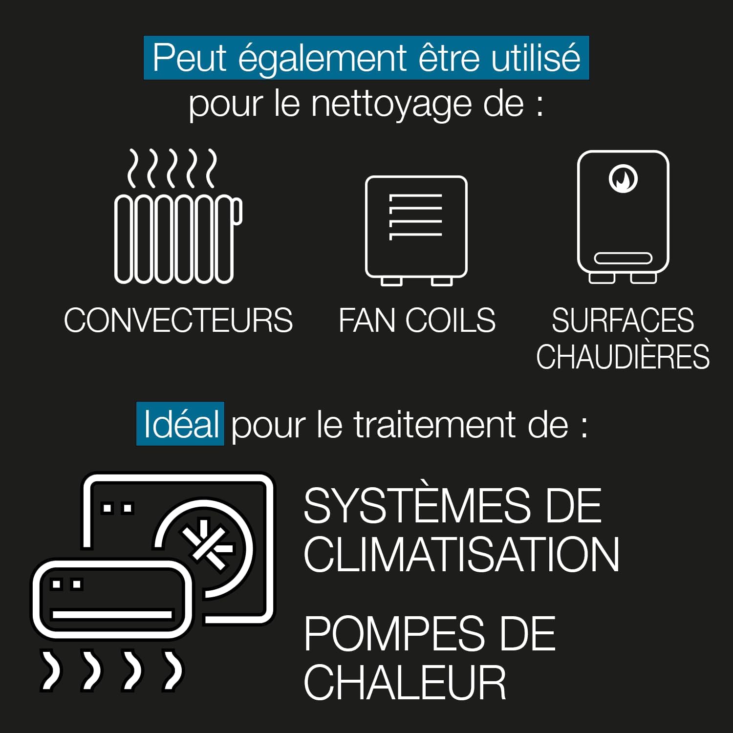 Thumbnail 6 de Errecom Clima-Net Maxi 1 Litre – Nettoyant universel pour climatiseurs et unités extérieures