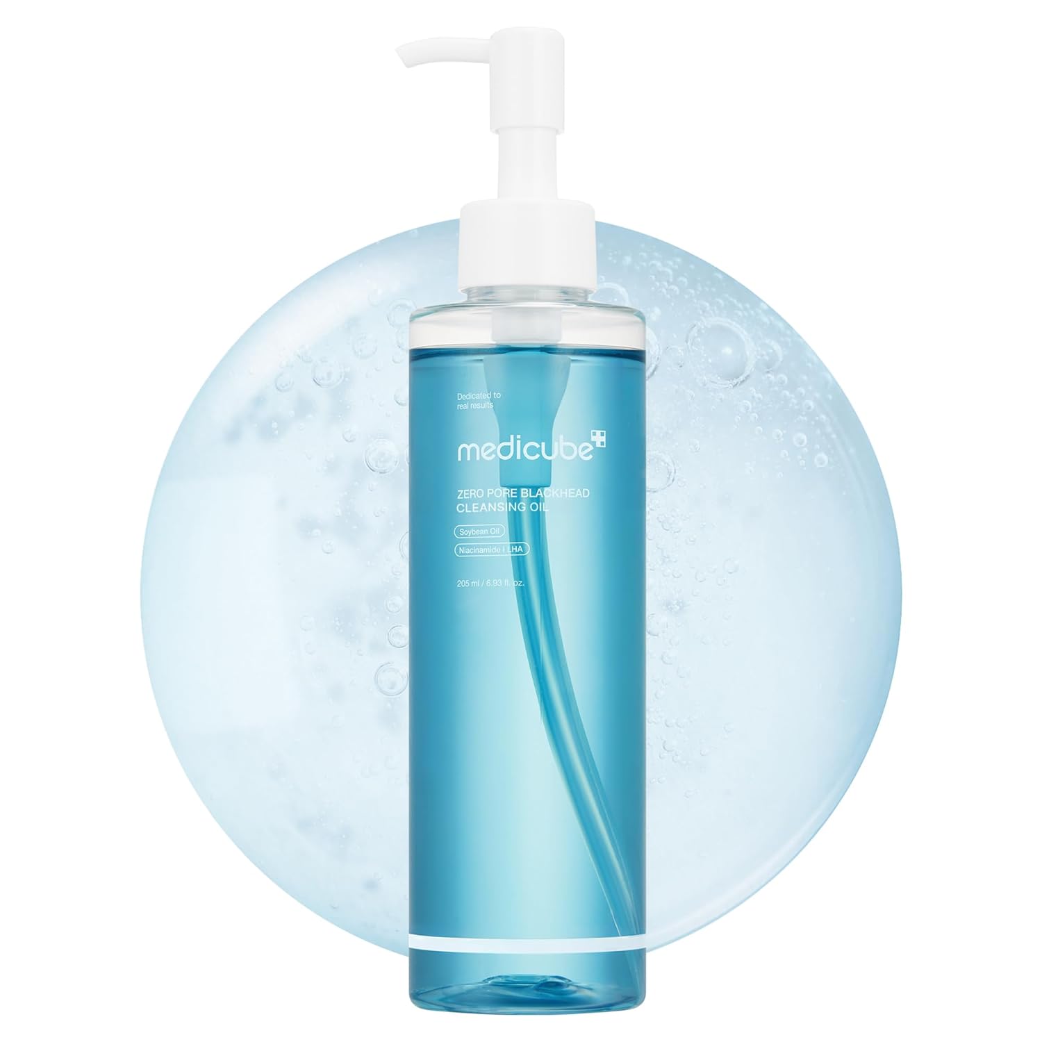 Detalle de medicube Zero Pore Blackhead Cleansing Oil – Porenreinigendes Make-up-Entferner-Öl für alle Hauttypen (205 ml)