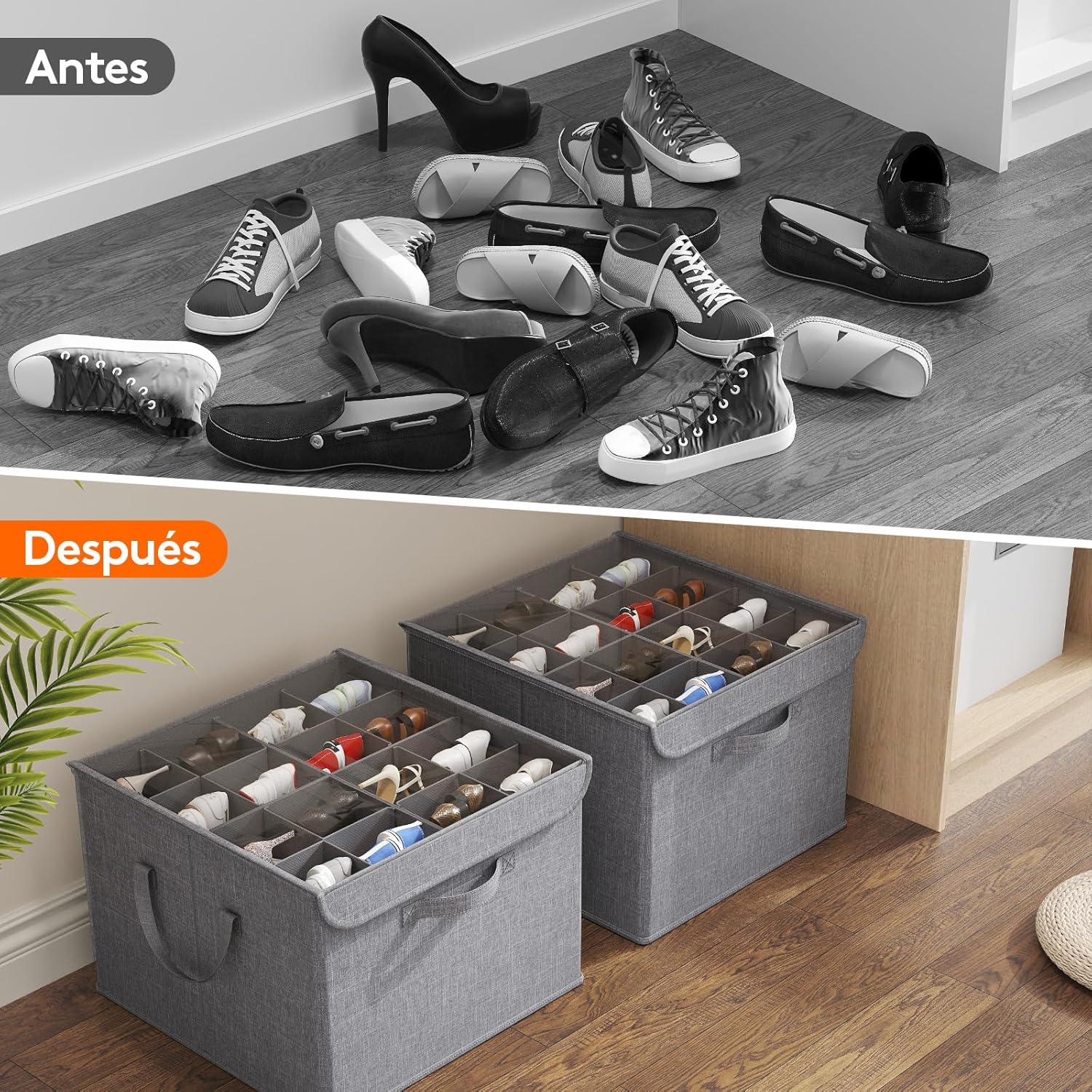 Thumbnail 6 de Lifewit Organizador de Zapatos Plegable para 16 Pares