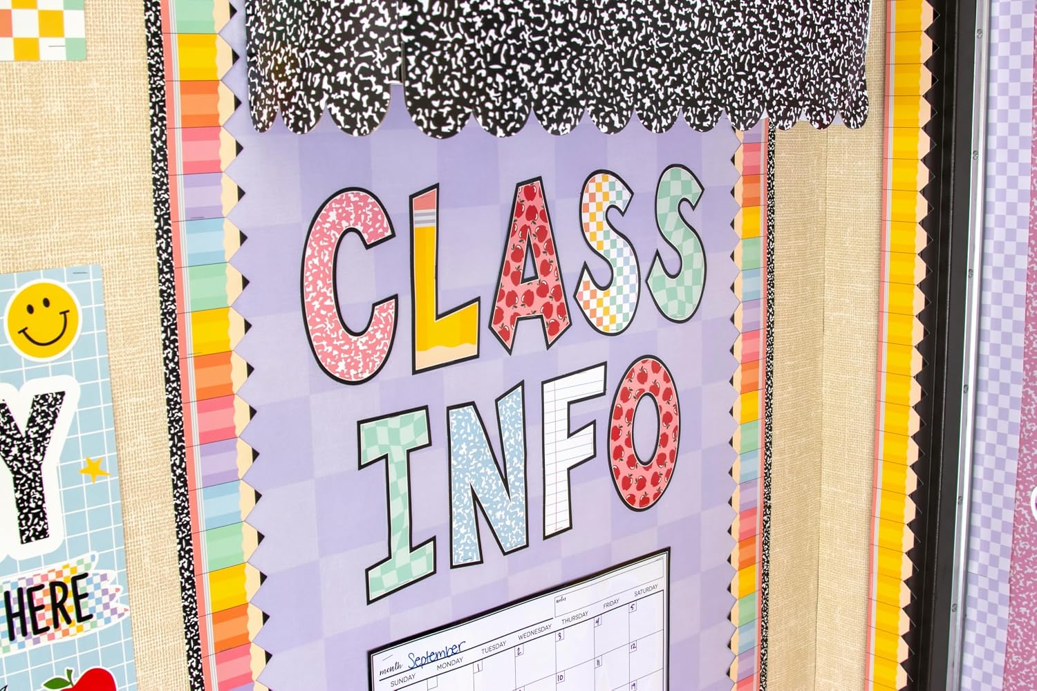 Detalle de Teacher Created Resources Classroom Letter Set, 7-inch