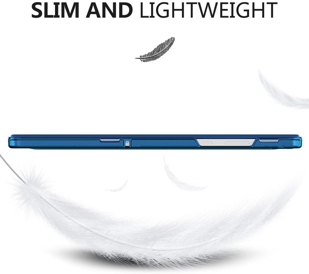 Detalle 2 de MoKo Schutzhülle für Samsung Galaxy Tab A11+ / A9+ 11 Zoll (2025/2023) – schlanker Ständer, durchscheinende Rückseite, HARTE PC-Rückseite