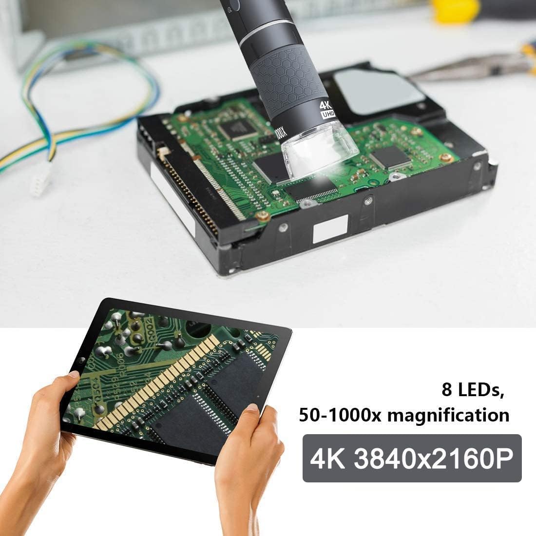 Thumbnail 3 de Jiusion 4K WiFi Digitales Mikroskop