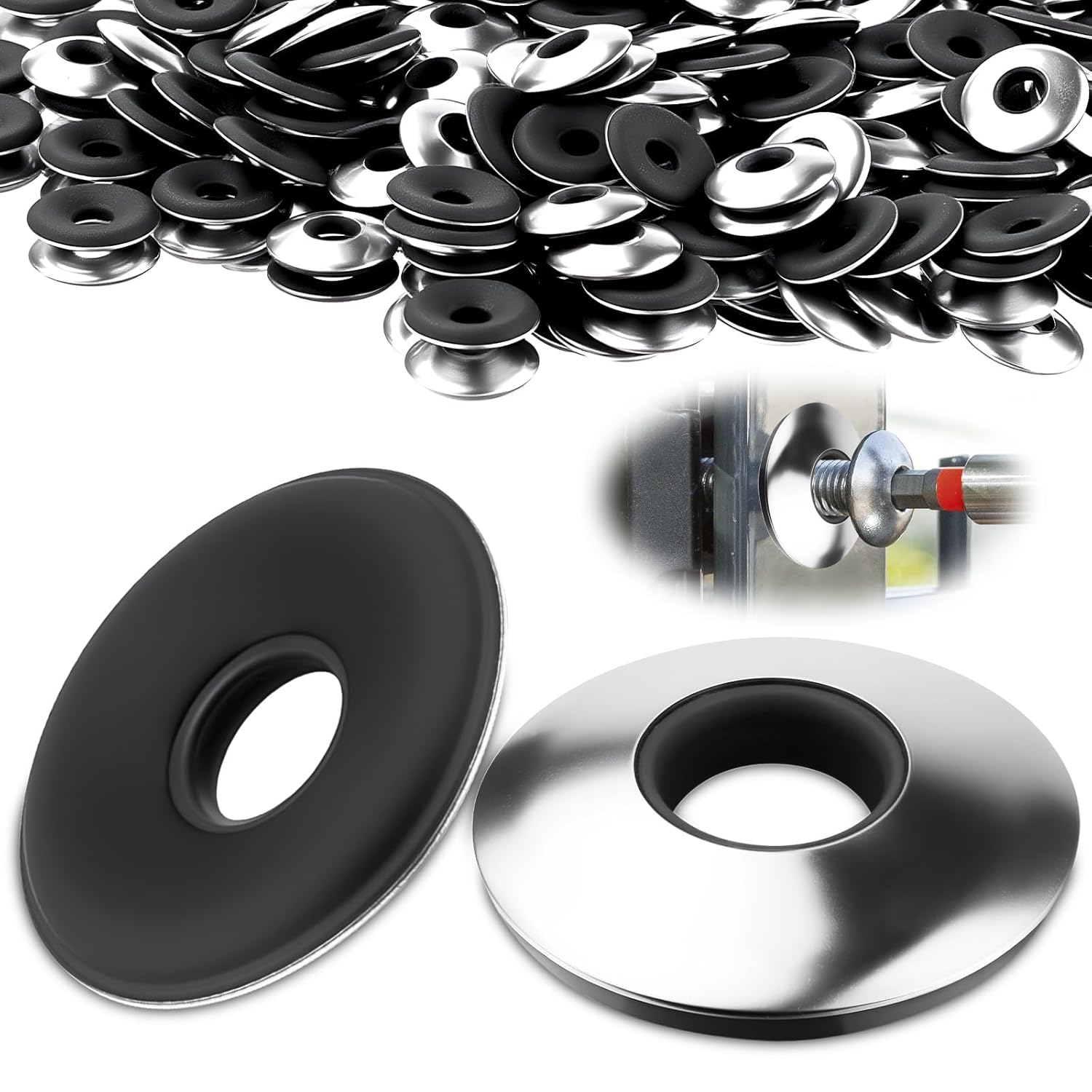 TXXATX Dichtscheiben EPDM M6 3x16 mm