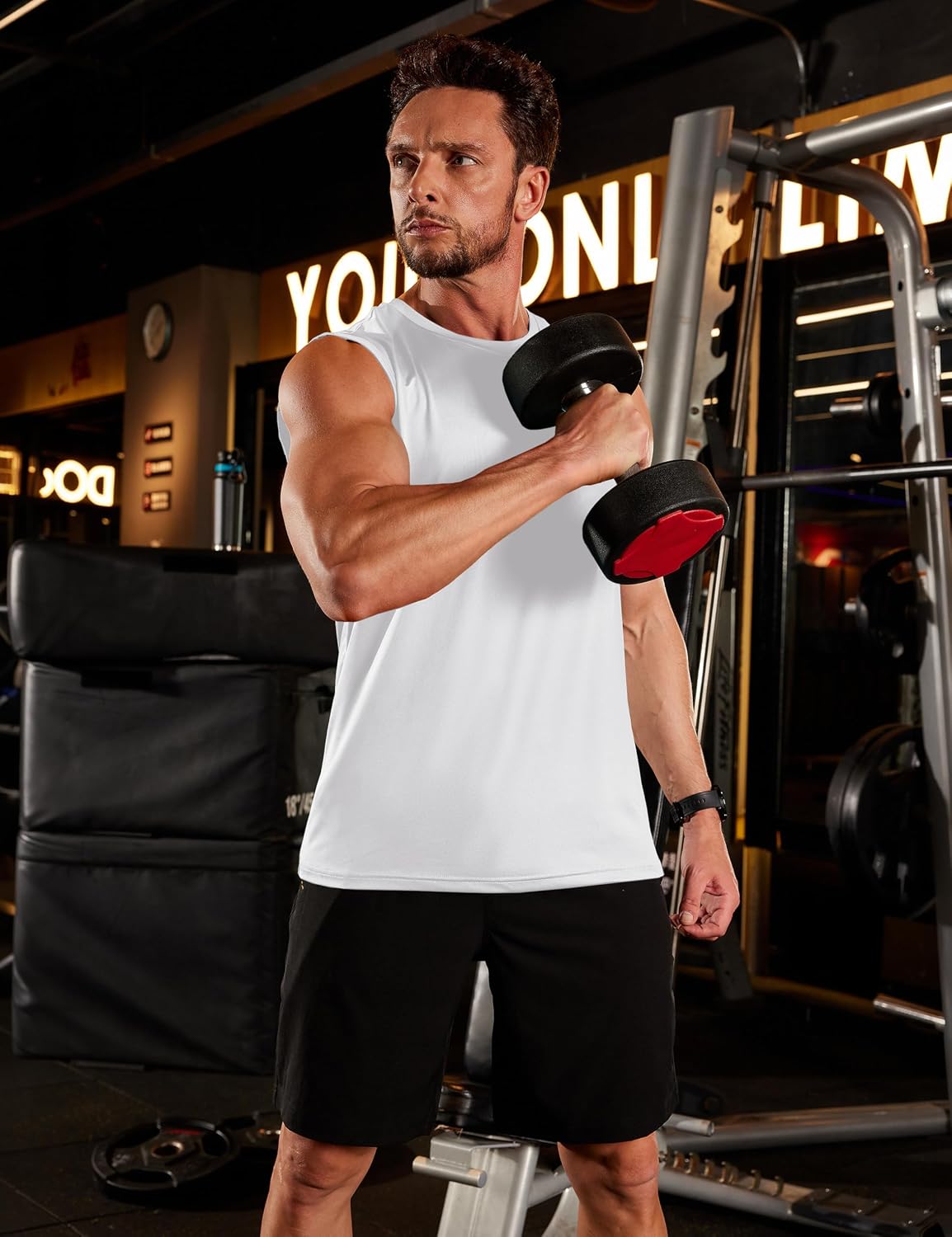 Thumbnail 1 de TACVASEN Tanktop Herren Sport UPF 50+ UV-Shirt (ohne Ärmel) – schnelltrocknend, atmungsaktiv