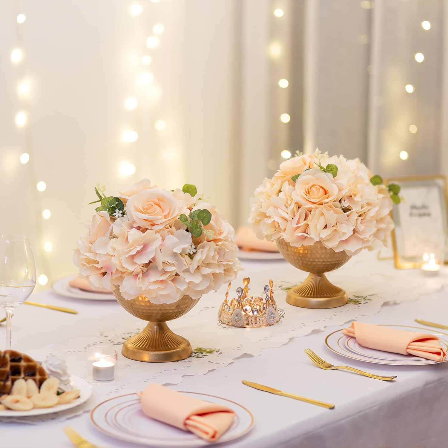 Thumbnail 2 de Sziqiqi Vase doré 13 cm