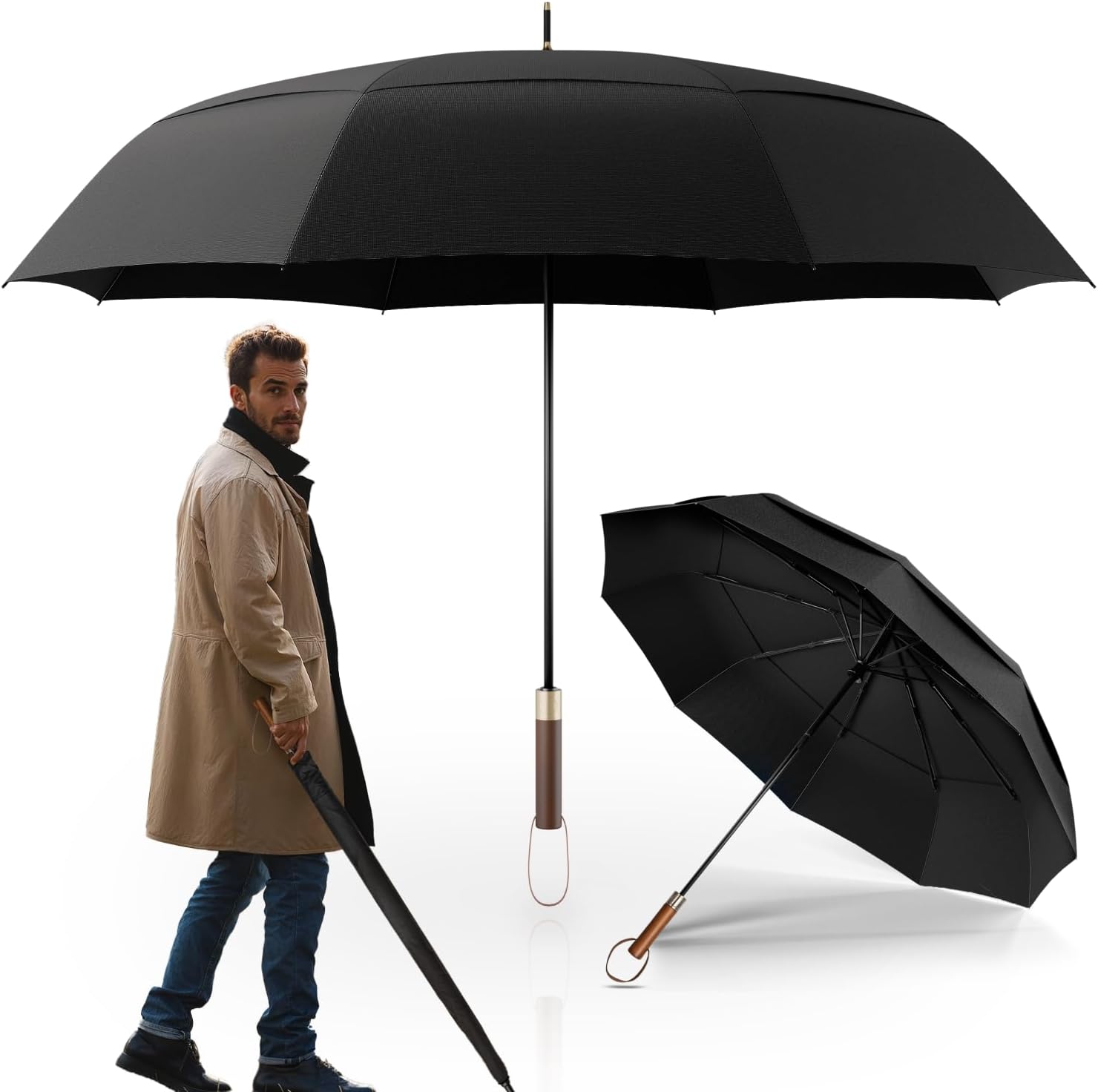 LOGAN & BARNES Stockschirm CHICAGO 120 cm