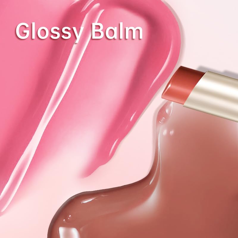 Detalle de CATKIN Glossy Lip Balm Ultra Hydating Glow (C09 Orchid) – Tinted Jelly Plumping Balm