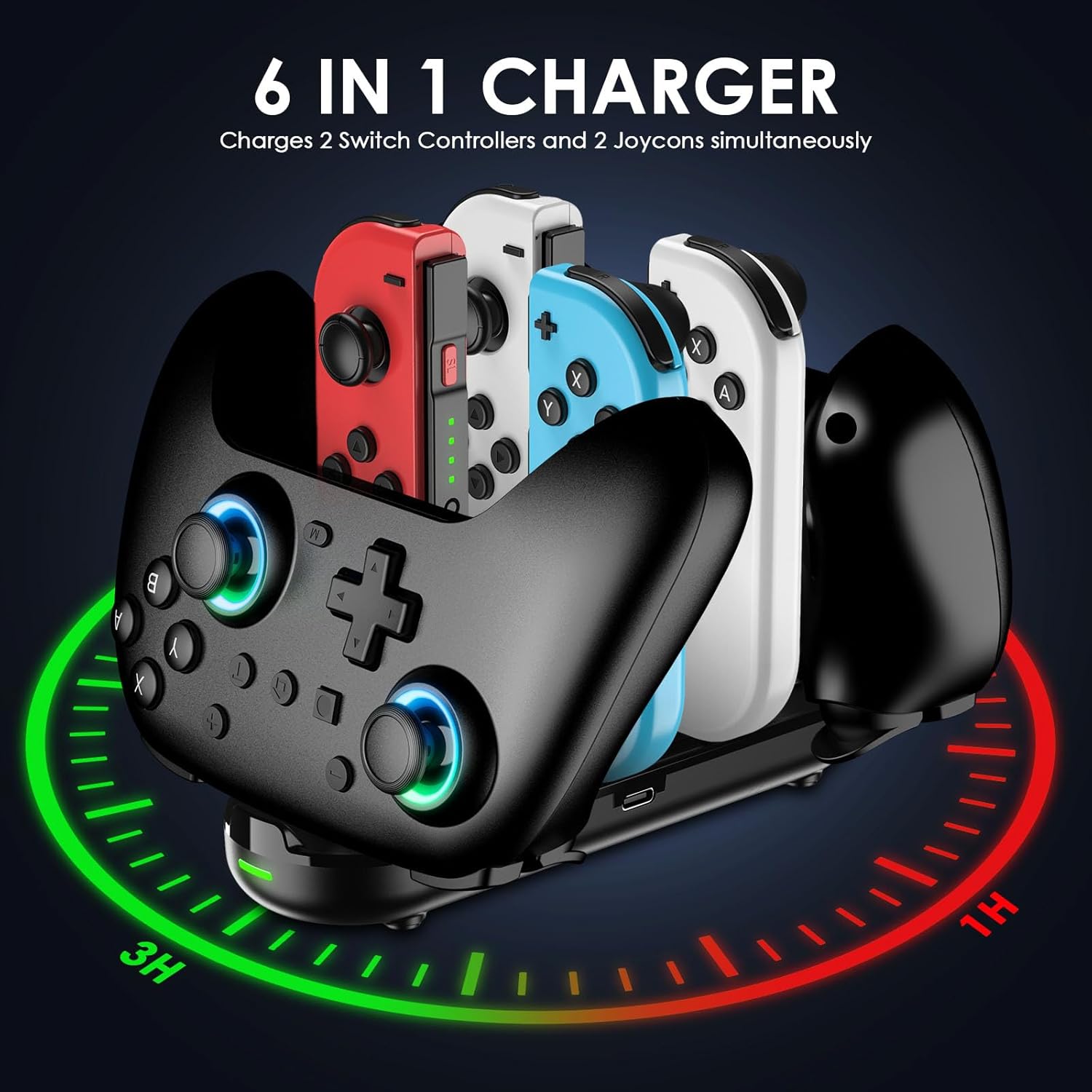 Thumbnail 3 de Nintendo Switch Controllers 2 Pack