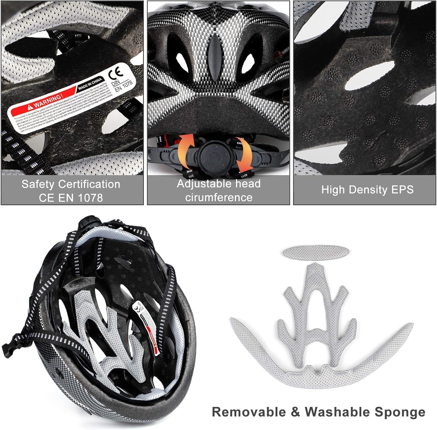 Thumbnail 2 de RaMokey Lightweight Cycle Helmet 58–62cm