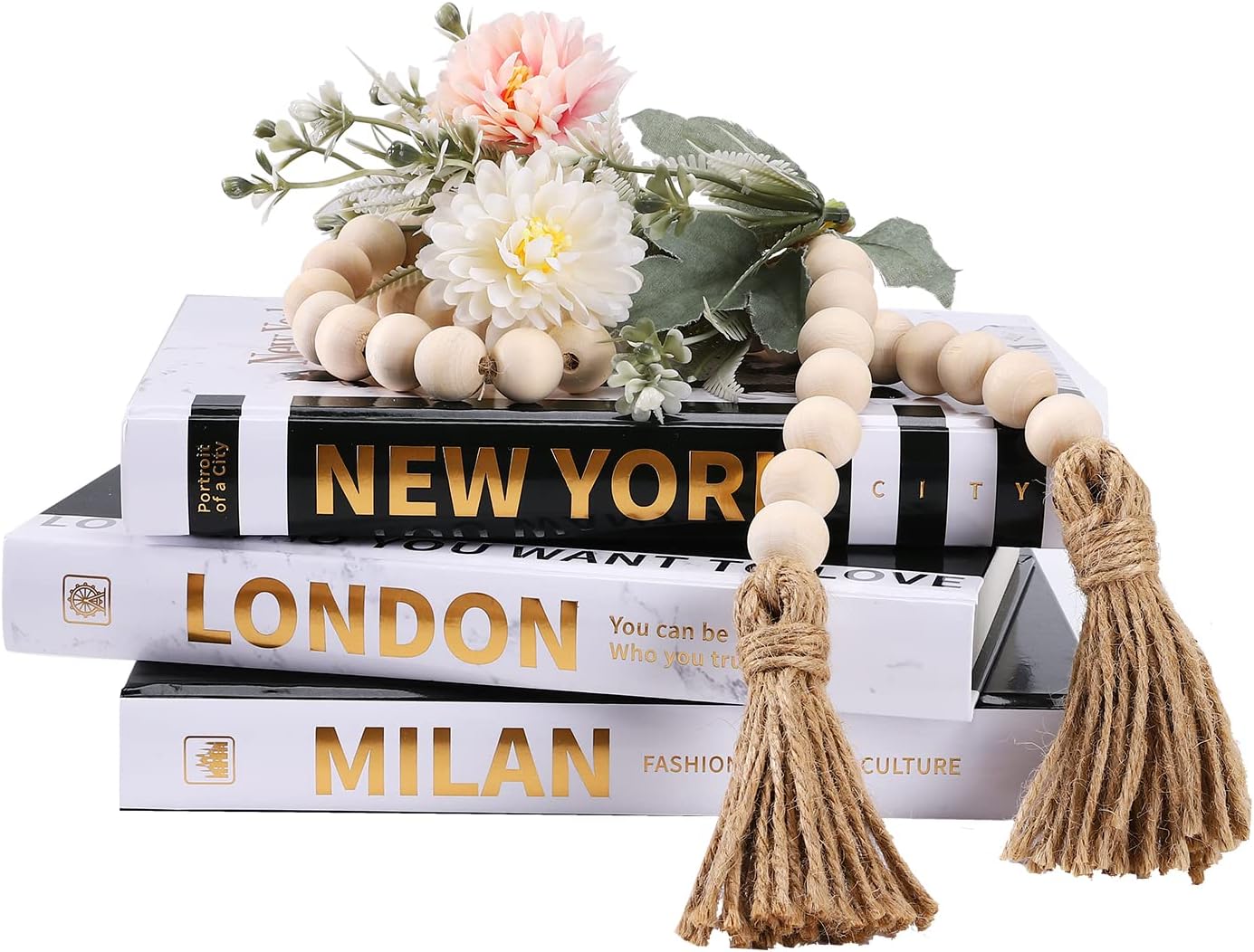 Detalle 2 de Decorative Hardcover Books, Gold