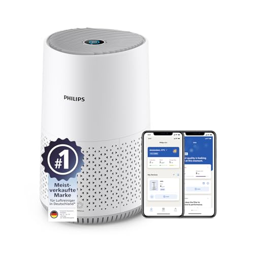 Detalle de Philips Luftreiniger 600 Serie mit SmartSensor – effektiv, leise und energieeffizient für Räume bis 44 m²