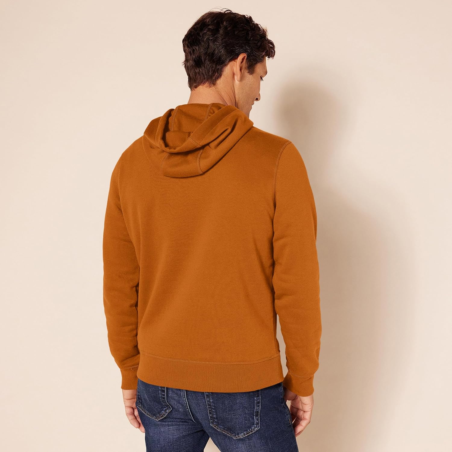 Thumbnail 1 de Herren Pullover-Sweatshirt mit Kapuze von Amazon Essentials – normale Passform aus gebürstetem Fleece