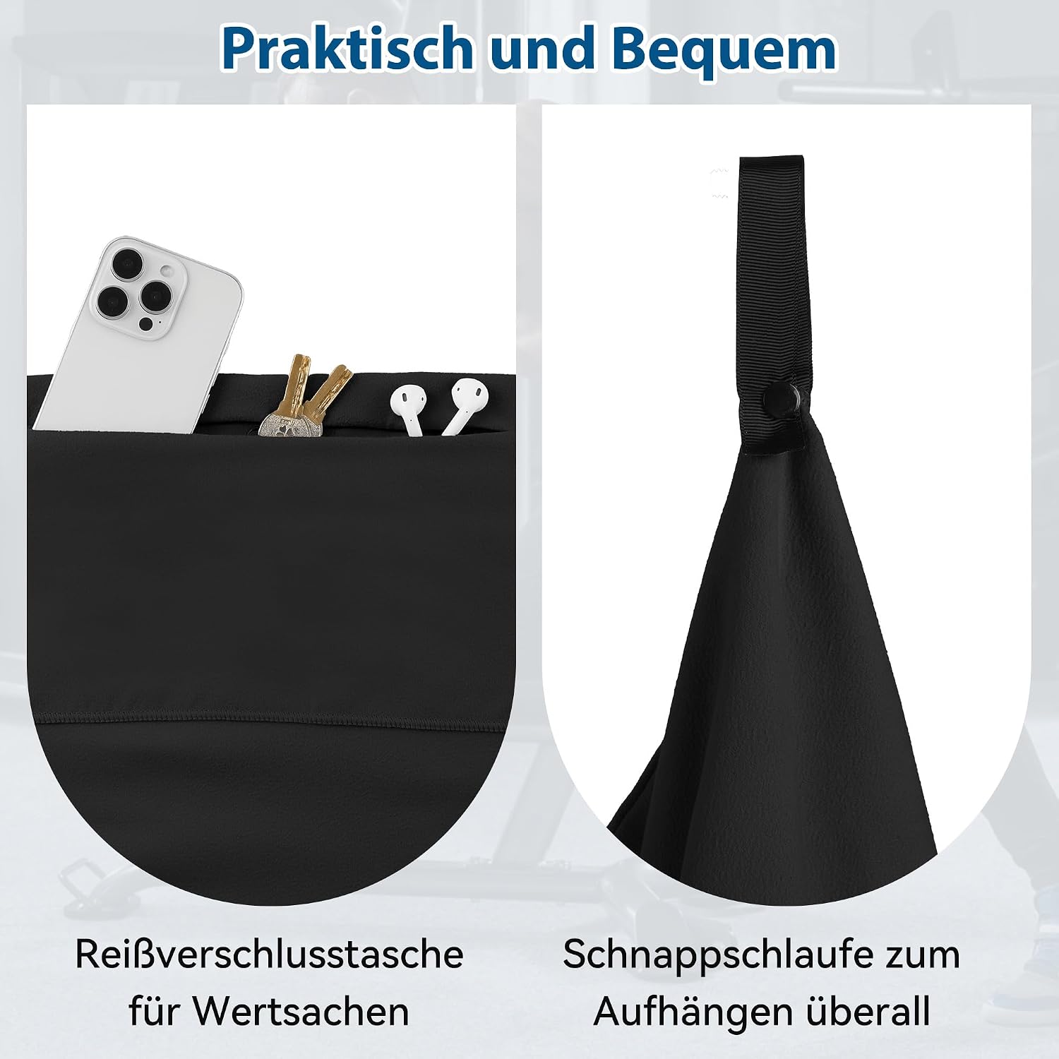 Thumbnail 5 de Novent Handtuch 120x50 cm Set für Gym