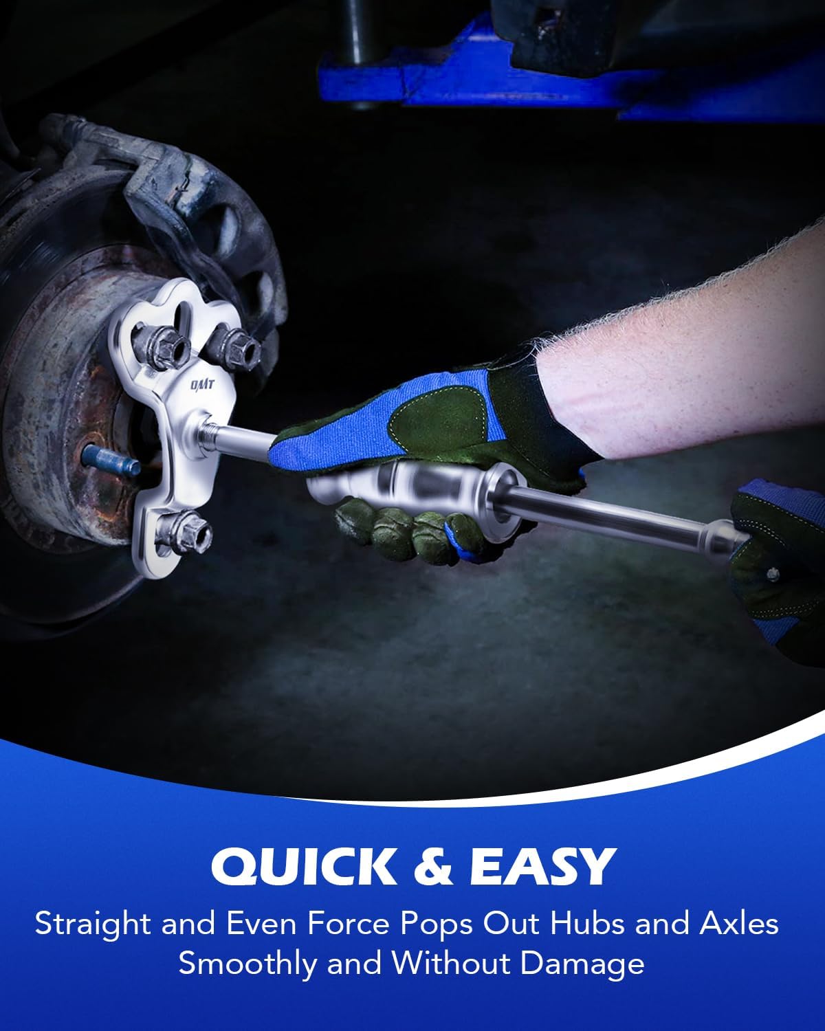 Detalle de Orion Motor Tech Rear Axle Bearing Puller Tool Kit with Slide Hammer Set