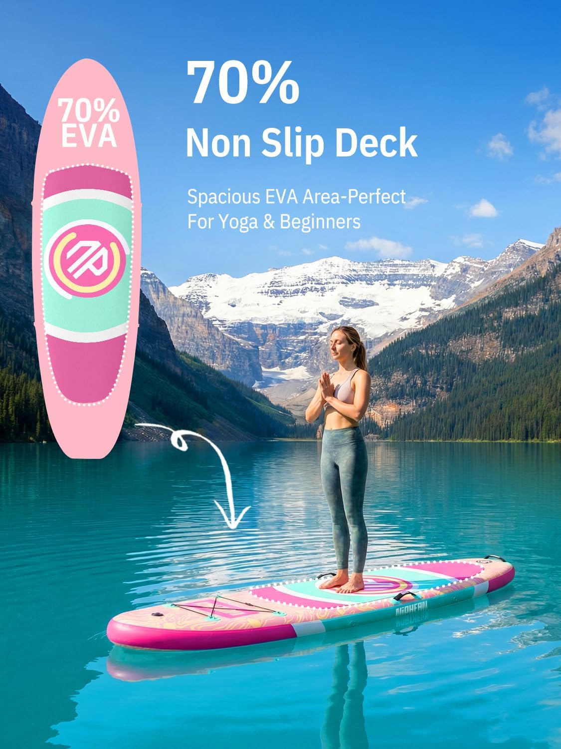 Thumbnail 4 de Niphean Ultra-Light Inflatable Paddle Board