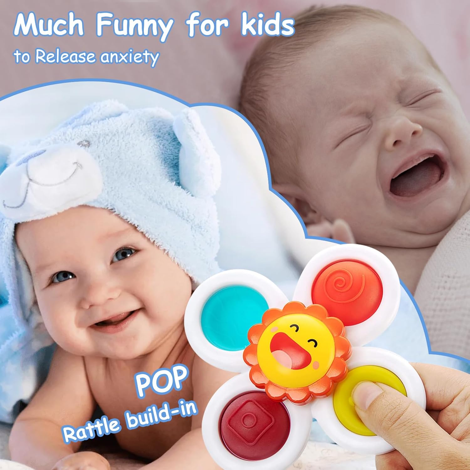 Thumbnail 2 de Yumuwind suction spinner toys for babies 1+