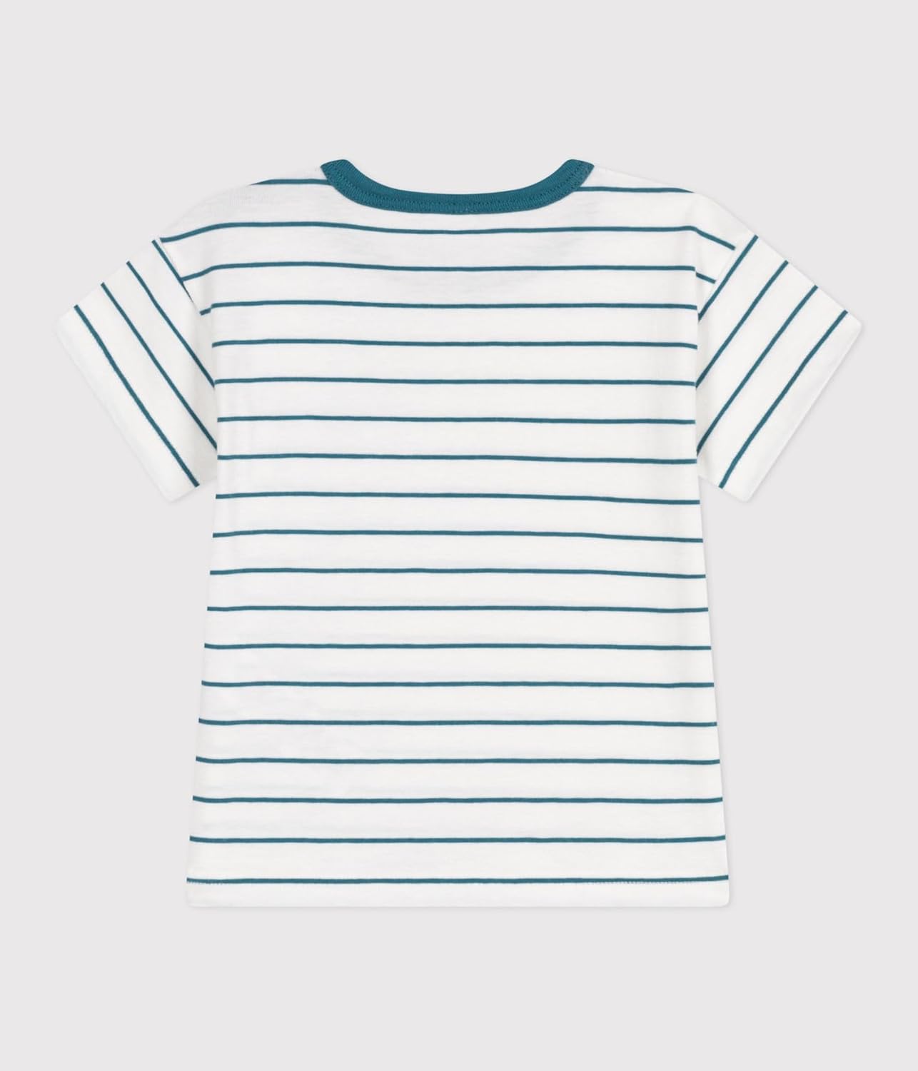 Thumbnail 3 de Petit Bateau t-shirt bébé garçon en coton à manches courtes rayé