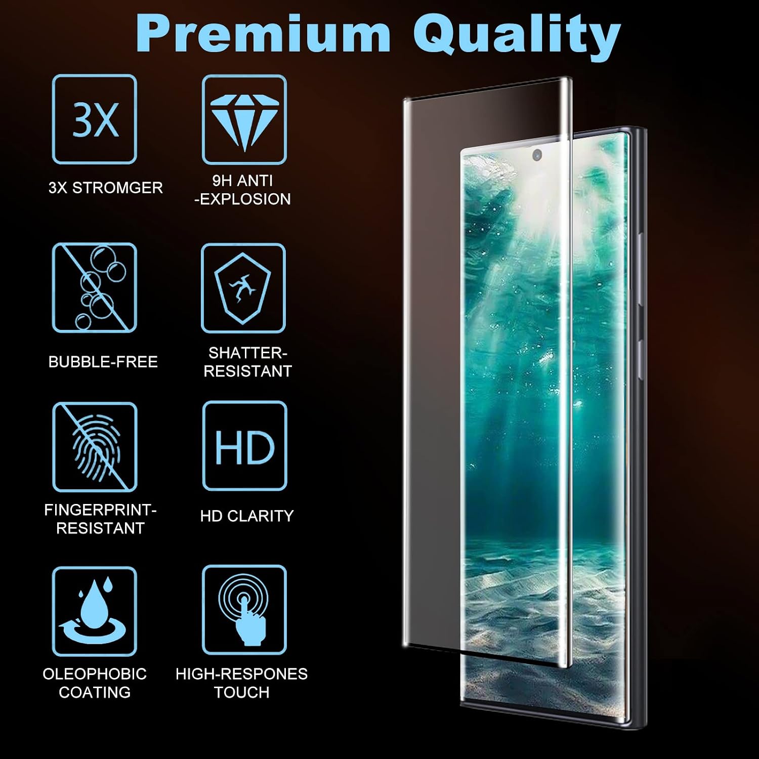 Detalle 2 de Arshek Galaxy S22 Ultra Screen Protector
