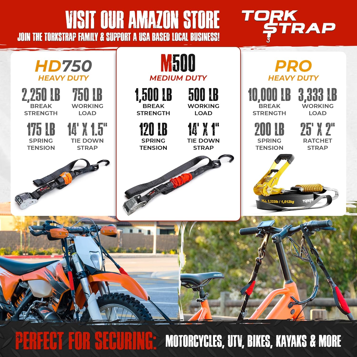 Thumbnail 5 de TorkStrap Self Tensioning Tie 1,500 lb 📦