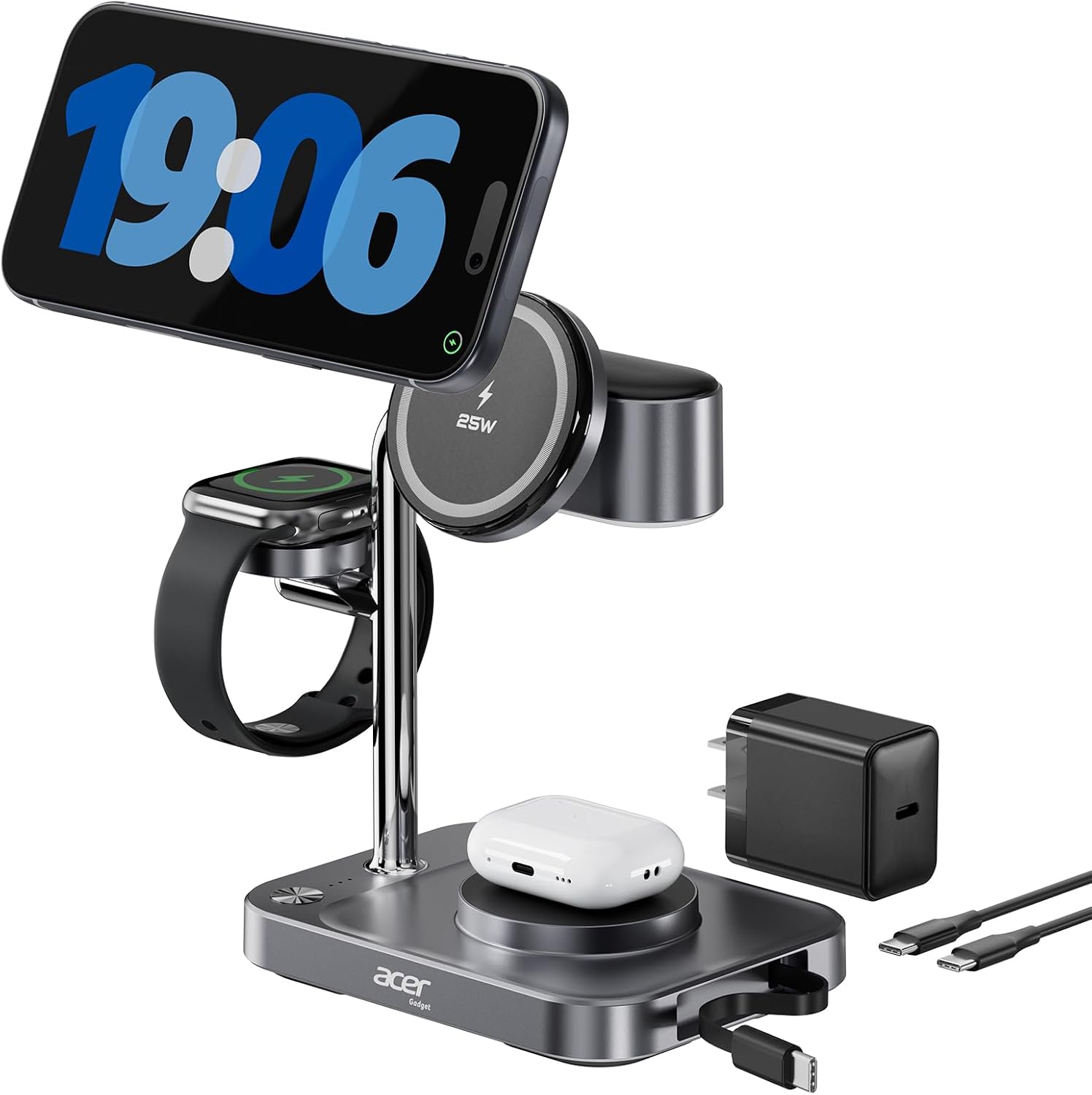 Detalle de Acer wireless charging station S5